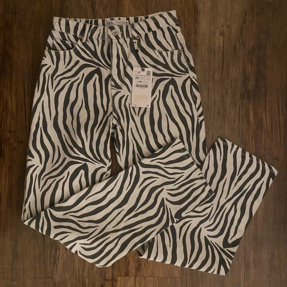 Zebra jeans